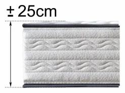 Hot 10000 - Firenza - 135x190 + 2 Almohadas 40x70 Colchón Memoria De Forma