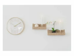ebuy24 2 estantes de pared de algas marinas