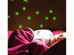 60 mini estrellas florescentes