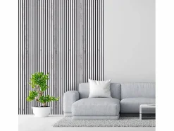 AHD 4 paneles acústicos decorativos efecto mármol blanco 120x60 cm Tabb-M