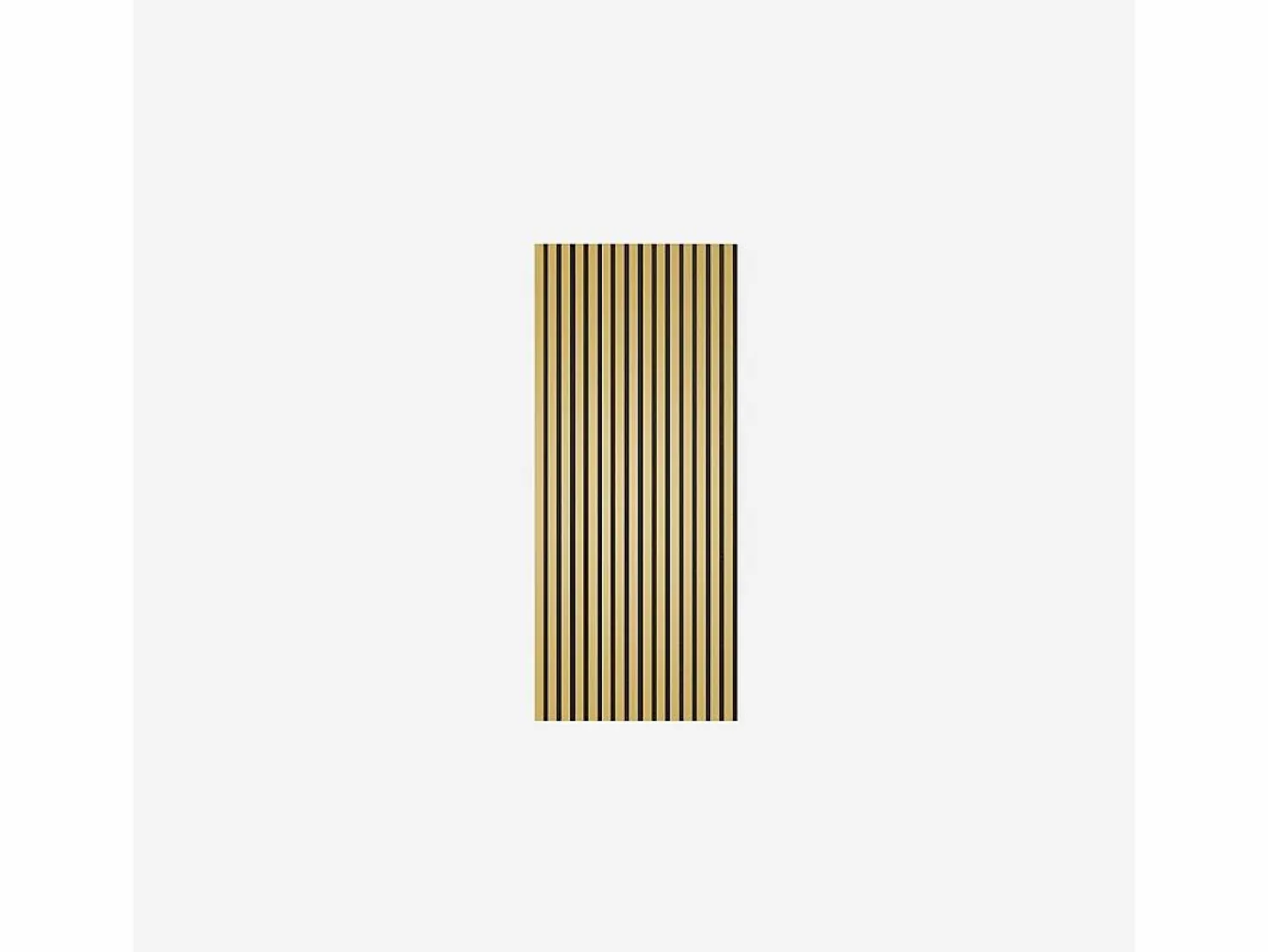 AHD 4 paneles decorativos de pared de madera efecto dorado 120x60cm Tabb-GO