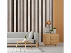 Clearance 4 paneles fonoabsorbentes para pared de 120x60 cm efecto mármol rosa Tabb-MR Panel De Pared