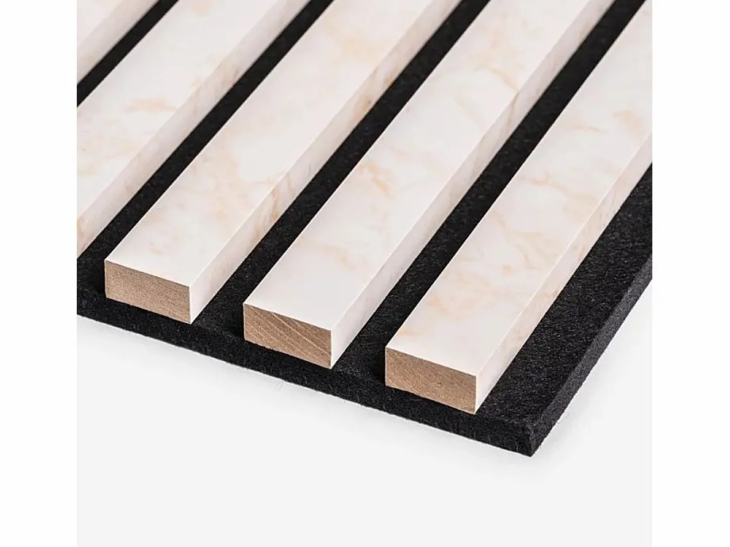 Clearance 4 paneles fonoabsorbentes para pared de 120x60 cm efecto mármol rosa Tabb-MR Panel De Pared