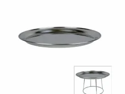 Discount 4 platos de marisco de acero inoxidable Ø 36 cm Presentación Y Servicio