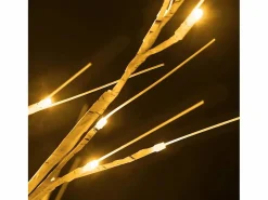 Outlet Abedul artificial con 672 LEDs cálido 400 cm Iluminación Exterior