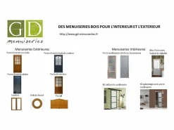 GD Menuiseries Accesorio lateral de roble H 215X A 30 cm Tamaño de la mesa