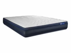 Outlet ACTISOM - Colchón 180 x 200- Colchón Doble, Espuma Viscoelástica, 24 cm de Grosor - Soporte y Confort Muy Firmes - Alta Calidad para un Sueño Óptimo