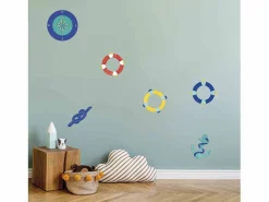 Online Adhesivo mural - Boya, ancla y brújula Sticker
