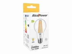 Sale Alcapower - Bombilla LED E27 A60 de 15 W, 2500 lm, ángulo de 320°, clase energética C, Ø60 mm, luz instantánea, larga duración (4000 K) Bombilla