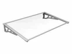 Vente-unique Alero KEPLER aluminio Negro Ancho 120xProf. 80xAlt. 21 cm