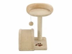 Hot Alfie Dean Rascador para gatos con poste de sisal 40 cm y marrón Juego De Animales