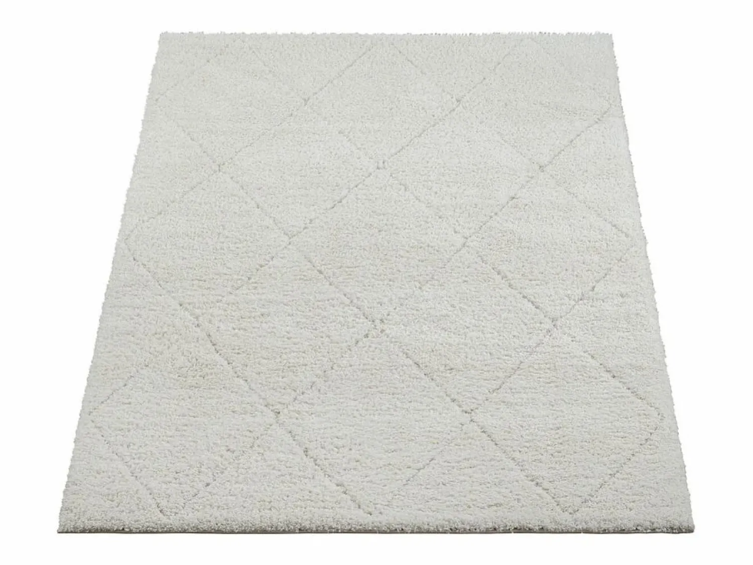 Outlet Alfombra Bahar Shaggy patrón rombos, , 240 x 340 cm Alfombra De Salón