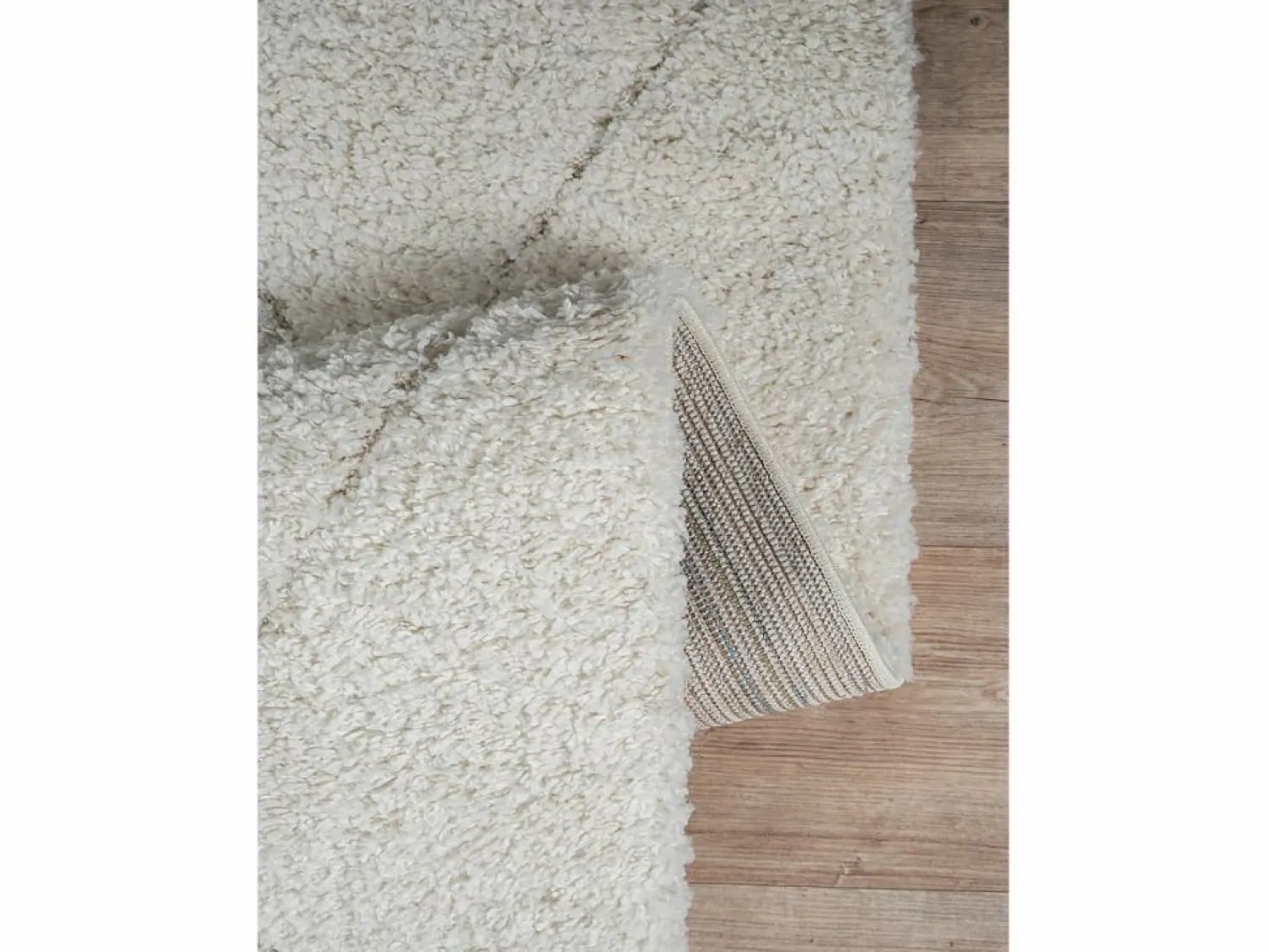 Outlet Alfombra Bahar Shaggy patrón rombos, , 240 x 340 cm Alfombra De Salón