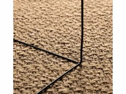 Hot Alfombra con aspecto de yute interior y exterior 120x170 cm Alfombra De Exterior|Decoración De Jardín