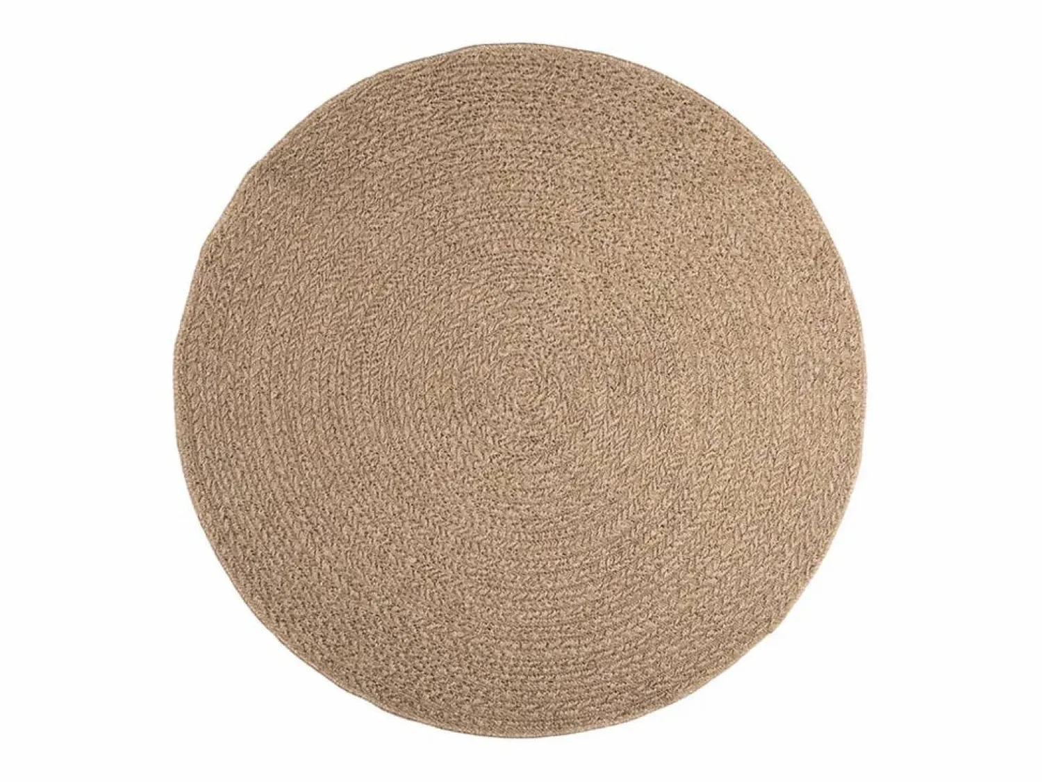 Clearance Clicnbuy Alfombra con aspecto de yute interior y exterior 160 cm Marru00f3n