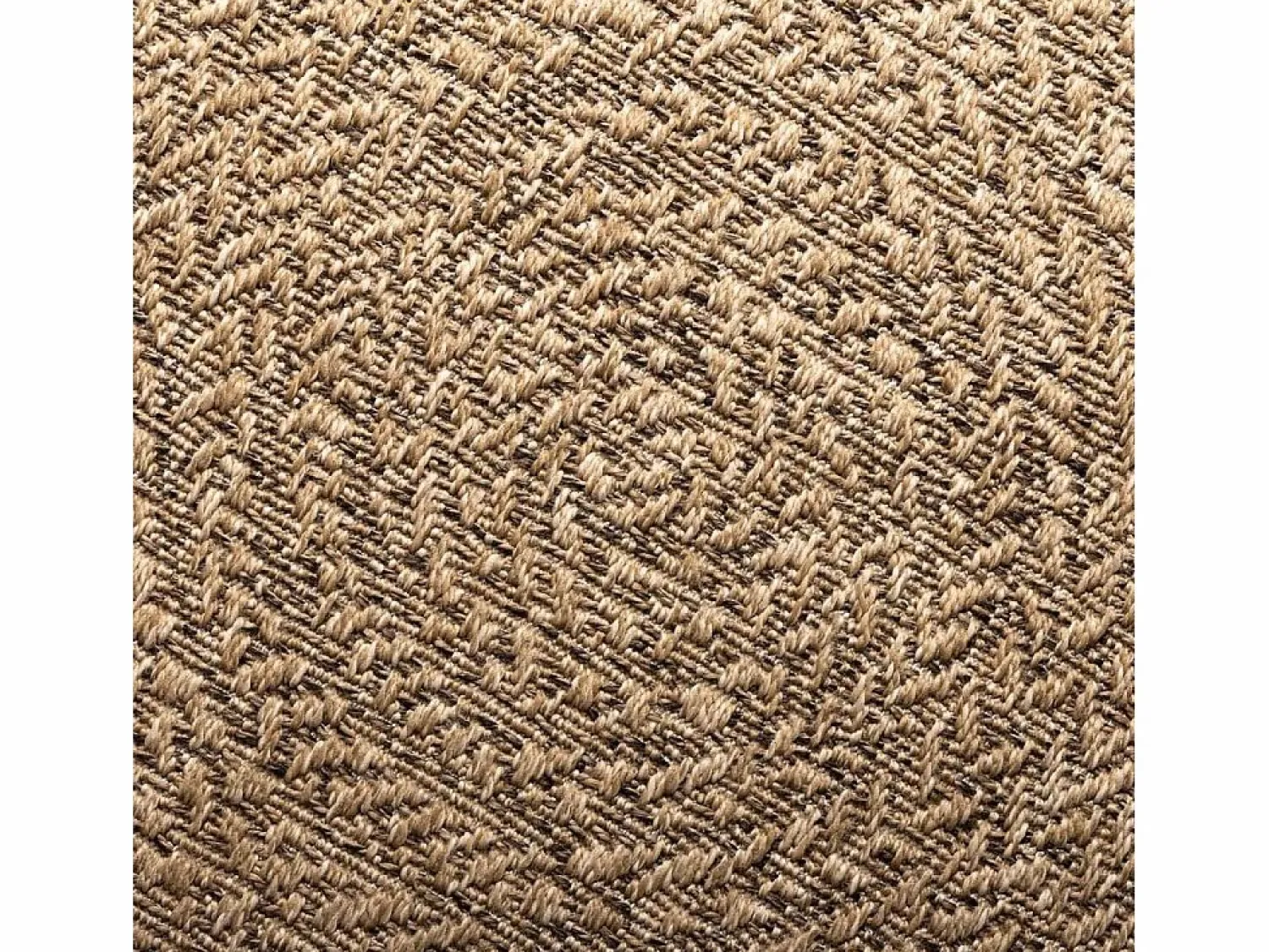 Clearance Clicnbuy Alfombra con aspecto de yute interior y exterior 160 cm Marru00f3n