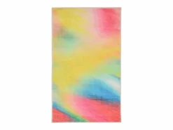 Alfombra de baño estampada con pelo suave 70x120 cm Colorido Ariella