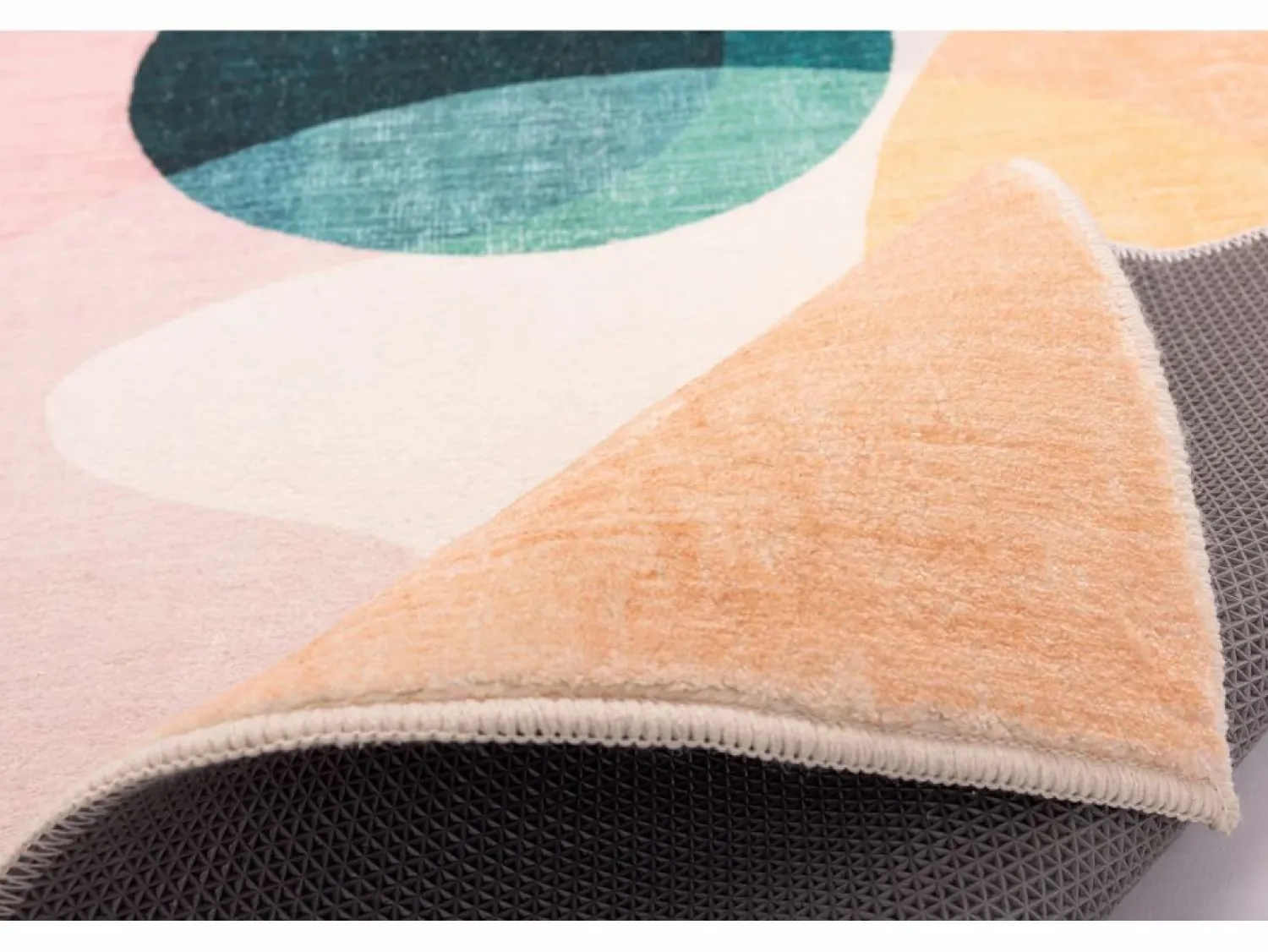 Online Alfombra de baño estampada con pelo suave 70x120 cm Colorido Ariella Alfombra De Baño|Textil De Baño