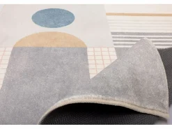 Alfombra de baño estampada con pelo suave 50x60 cm multi Ariella