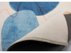 Alfombra de baño estampada con pelo suave 50x60 cm multi Ariella
