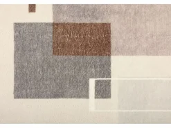 Alfombra de baño estampada con pelo suave 50x60 cm multi Ariella