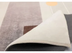 Alfombra de baño estampada con pelo suave 50x60 cm multi Ariella