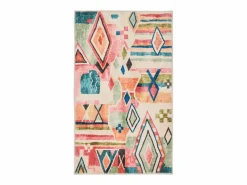 Hot Alfombra de baño estampada con pelo suave 50x60 cm Colorido Ariella Alfombra De Baño|Textil De Baño
