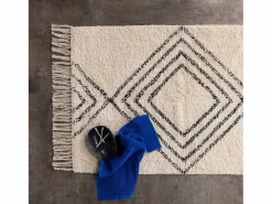 ebuy24 Alfombra de baño Love 80x50cm color blanco. Beige