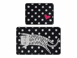 Alfombra de baño Set (2 piezas) Spotted Cat