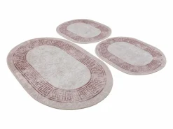 Alfombra de baño Set (3 piezas) Arturo