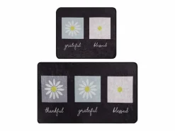 Online Alfombra de baño Set (2 piezas) Blessed Djt Multicolor