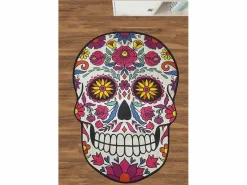 Alfombra de baño Skull Djt (100 x 150)