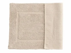 New ebuy24 Alfombra de baño William 80x50cm . Beige
