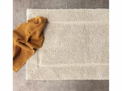 New ebuy24 Alfombra de baño William 80x50cm . Beige