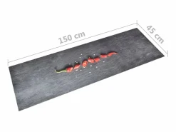 Discount Alfombra de cocina lavable Pepper 45x150 cm ES653358 Alfombra De Cocina|Alfombra De Cocina