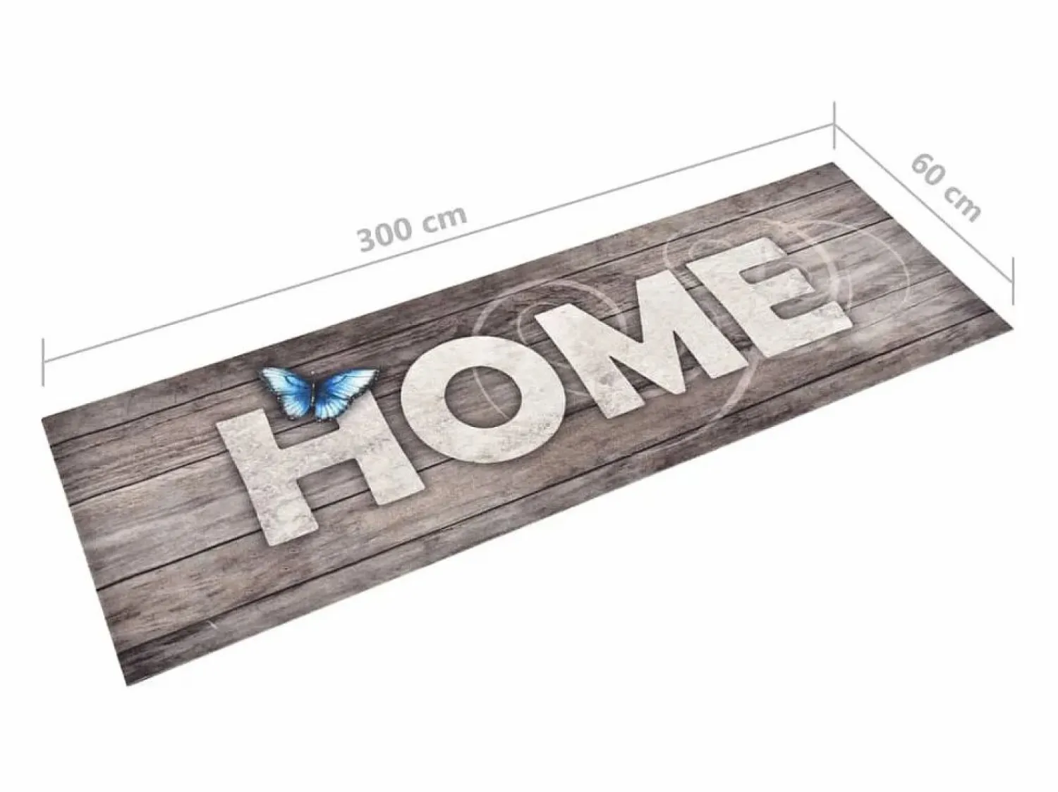 Hot Alfombra de cocina lavable Home 60x300 cm ES474604 Multicolor