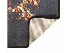 Clicnbuy Alfombra de cocina lavable antideslizante 60x180 cm