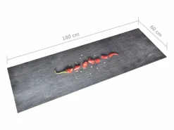 Alfombra de cocina lavable Pepper 60x180 cm ES197448