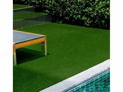 Alfombra de Césped Artificial para Exteriores 100% Sintético para Jardín, Terraza, Balcón - Longitud 300 x Ancho 100 cm