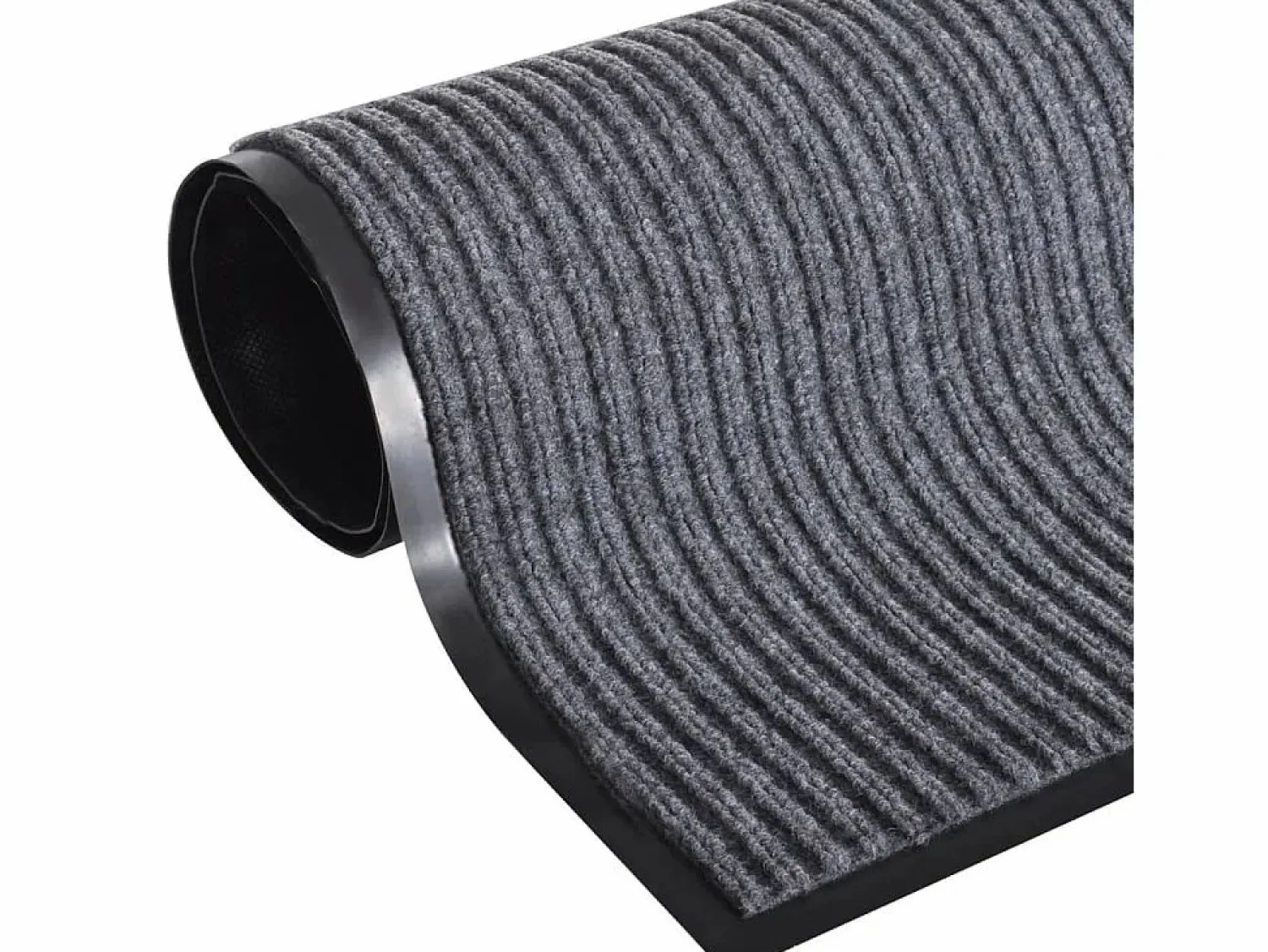 Hot Alfombra de entrada PVC 120x180 cm ES723337 Gris