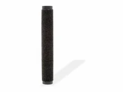 Hot Alfombra de entrada rectangular de nudo 40x60 cm negra ES572329 Negro