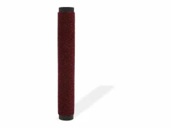 Alfombra de entrada rectangular de nudo 90x150 cm roja ES965637
