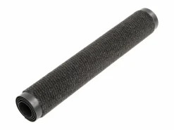Discount Alfombra de entrada rectangular de nudo 80x120 cm negra ES532702 Negro