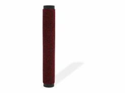 Alfombra de entrada rectangular de nudo 80x120 cm roja ES677519 Felpudo