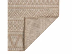 Hot Alfombra de exterior de tejido plano 200x280 cm Rayas marrones Alfombra De Cocina|Alfombra De Cocina