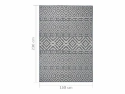 Clearance Alfombra de exterior de tejido plano 160x230 cm Rayas es Alfombra De Cocina|Alfombra De Cocina