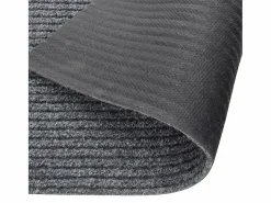 Clicnbuy Alfombra de pasillo atrapa suciedad 100x150 cm marrón