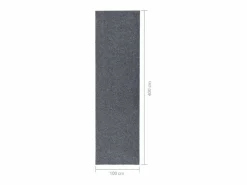Best Clicnbuy Alfombra de pasillo atrapa suciedad 100x400 cm Gris