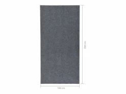 Clicnbuy Alfombra de pasillo atrapa suciedad 100x200 cm