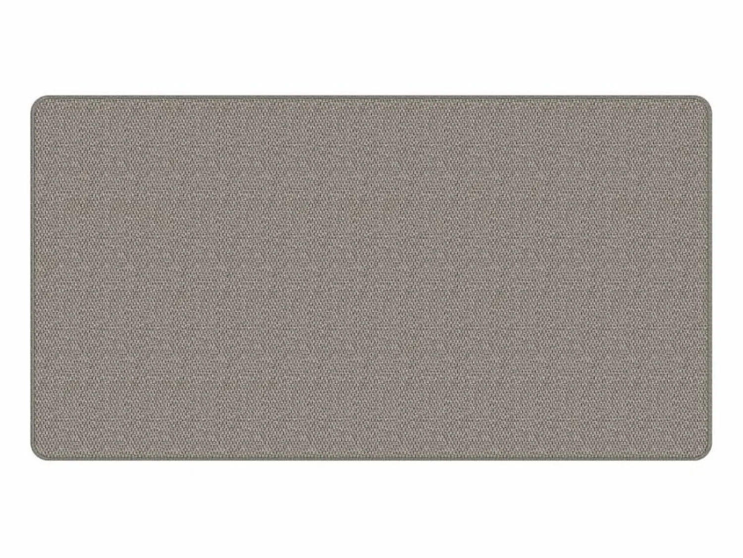 Sale Alfombra de pasillo con aspecto de sisal plateada 80x150 cm ES215380 Plateado